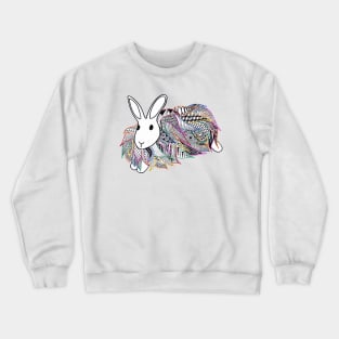 Fluffy Rabbit Crewneck Sweatshirt